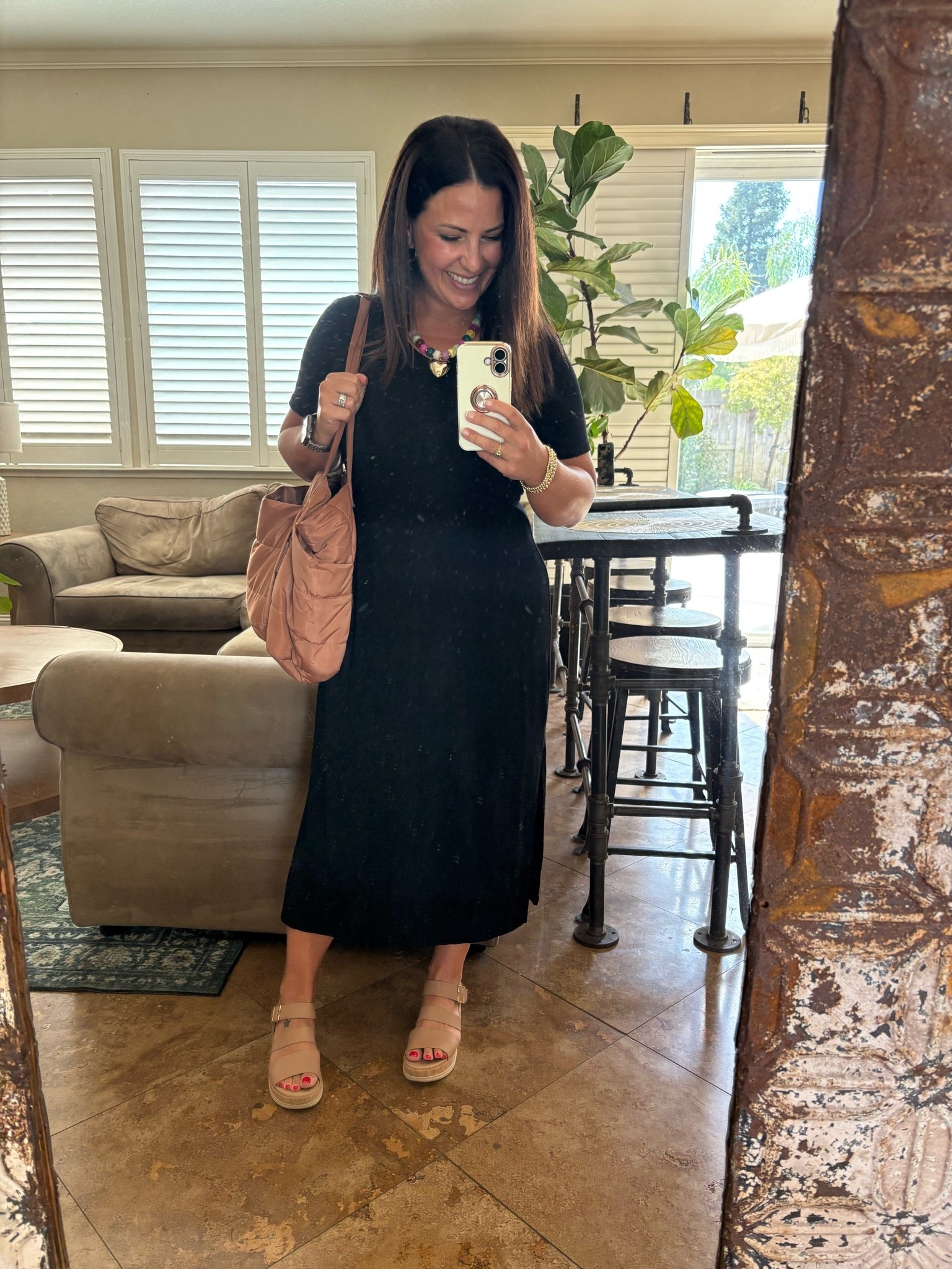Technically fall, but still feeling like summer ☀️🍂 Wore this petite-friendly dress for a full day of teaching + meetings, and it was so easy and comfortable. I’m wearing a small, and it comes in so many colors! Perfect workwear option for those in-between-weather days. 🤎

#LTKteacher #fallteacheroutfit #teacherstyle #petitestyle #workwear

#LTKWorkwear #LTKPetite #LTKootd
