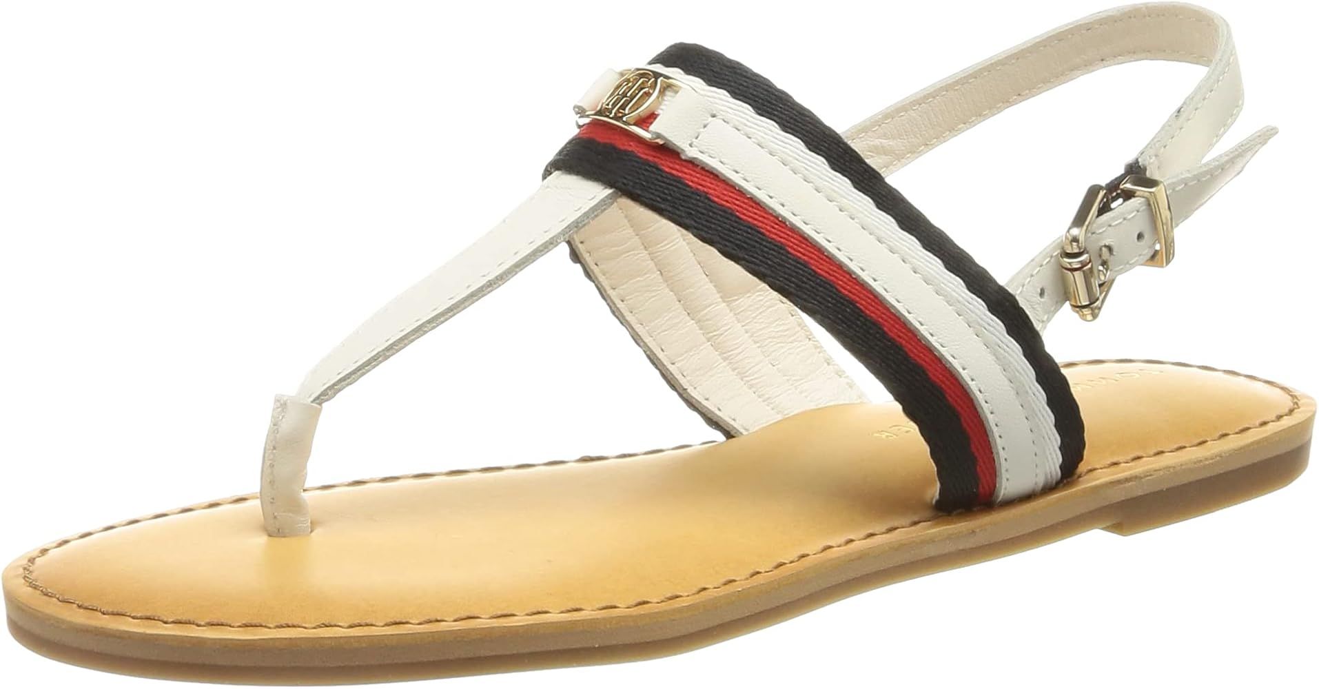 Tommy Hilfiger Damen Gurtband Flache Sandale | Amazon (DE)