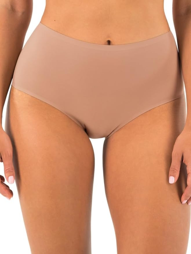 Smoothease Invisible Stretch Full Brief Cafe Au Lait Beige One Size | Amazon (UK)