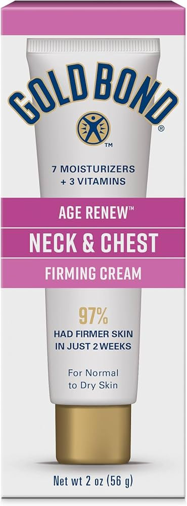 Gold Bond Age Renew Neck & Chest Firming Age Renew Cream, 2 oz., Clinically Tested Skin Firming C... | Amazon (US)