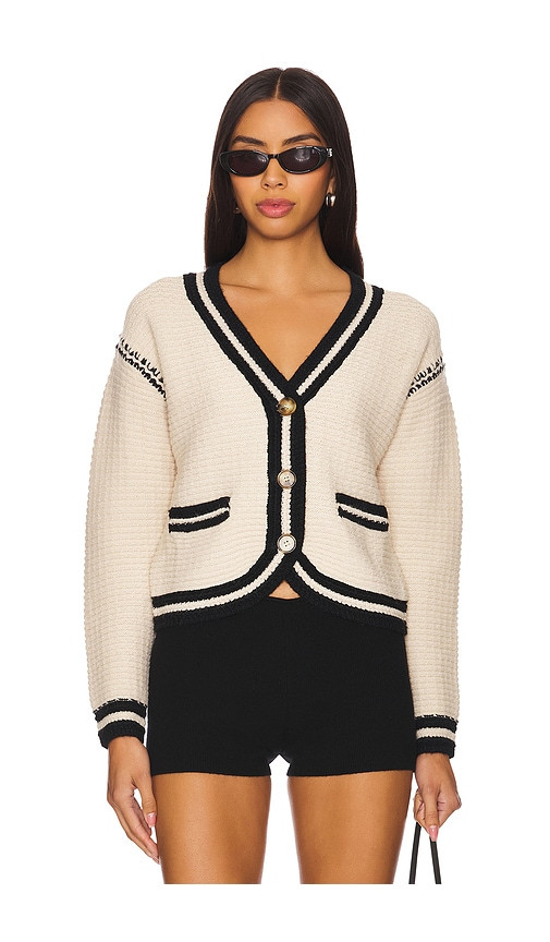 HEARTLOOM Kenya Cardigan in Ivory. - size L | Revolve Clothing (Global)
