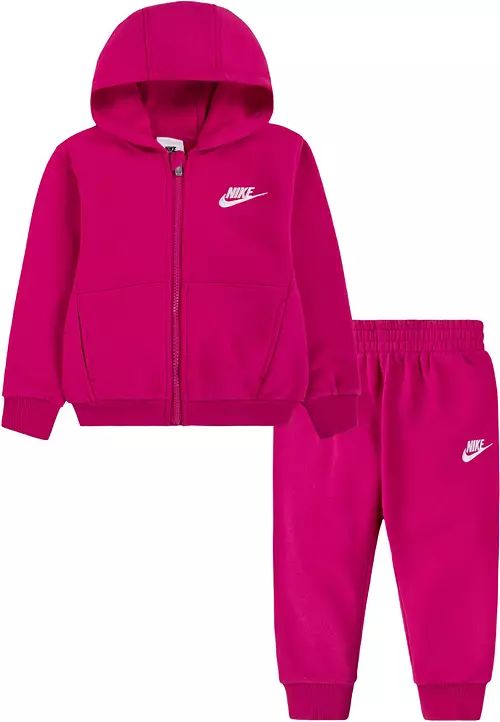 Nike Toddler Girls' Club Fleece Full-Zip Set | Dick's Sporting Goods