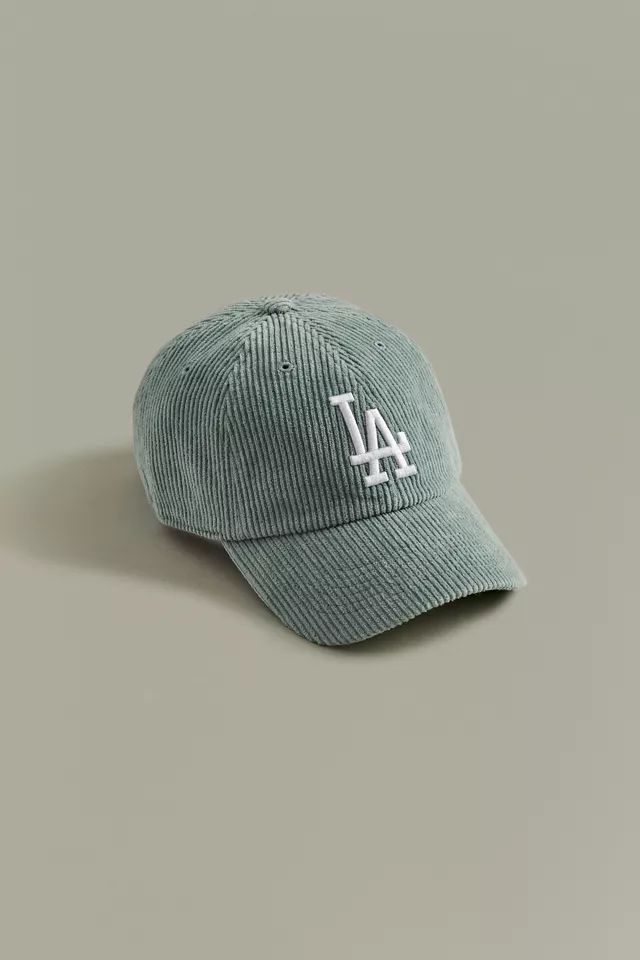 ’47 UO Exclusive MLB Los Angeles Dodgers Cord Cleanup Baseball Hat | Urban Outfitters (US and RoW)