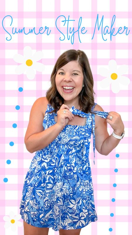 The happiest and easiest summer romper from Lilly Pulitzer. I wear a size Medium! 

#LTKstyletip #LTKFind #LTKSeasonal
