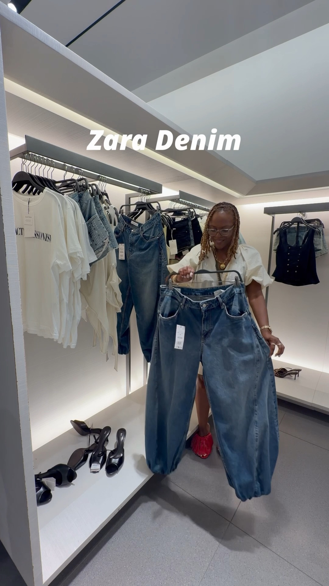 Zara denim jeans for now and early fall.  School, work, brunch, weekend errands or any fun casual event or vacation

#LTKWorkwear #LTKTravel #LTKMidsize