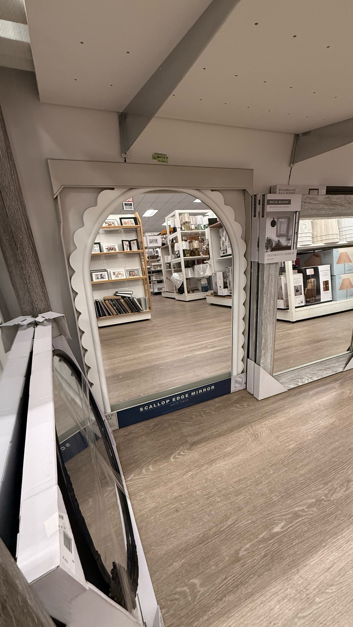 This scalloped arch mirror from Kohl’s is giving ALL the coquette home inspo and I am OBSESSED 🤍🪞✨ The arch shape + scalloped edge detail is chef’s kiss for a bedroom, entryway, or bathroom wall — it looks SO much more expensive than it is! 😍 Whether you’re going for a soft, romantic aesthetic or want to add that little something extra to your walls, this is IT, babe! 🛍️

#KohlsHome #KohlsDecor #ArchMirror #ScallopedMirror #WallMirror #HomeDecorFinds #CoquetteHome #AestheticHome #BedroomDecor #BathroomDecor #EntywayDecor #HomeDecorInspo #AffordableHomeDecor #LTKHome #LTKFind