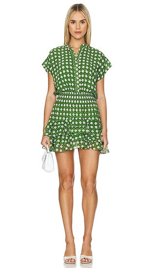 Evie Dress in Rattan Tile | Revolve Clothing (Global)