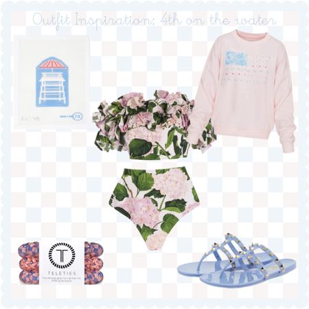 Outfit Inspiration: 4th on the water (pool, lake, beach, boat days)