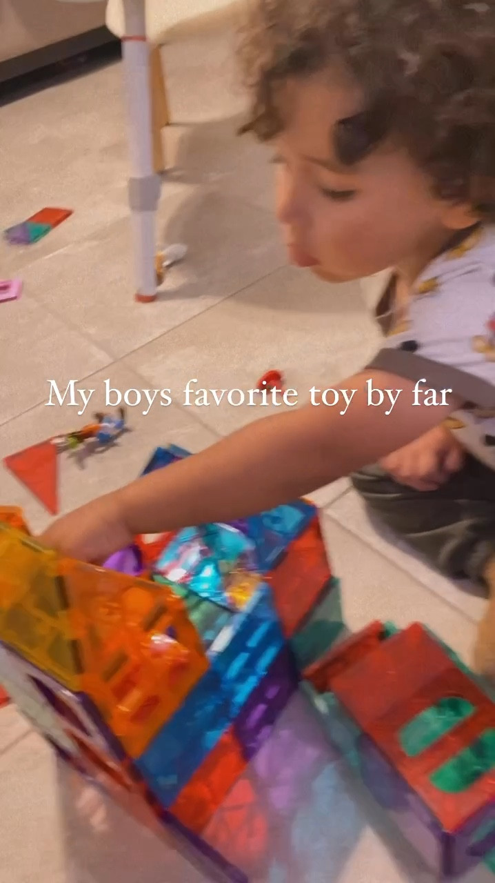 This has been the best toy we’ve ever gotten him. He plays from morning to night with these blocks. 

#LTKFindsUnder100 #LTKKids #LTKSaleAlert