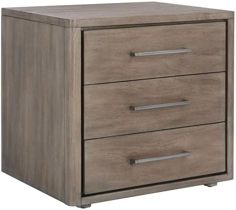 SAFAVIEH Furniture - Rosey 3-Drawer Nightstand - Light Brown - Wood - Classic Storage Design - Id... | Amazon (US)