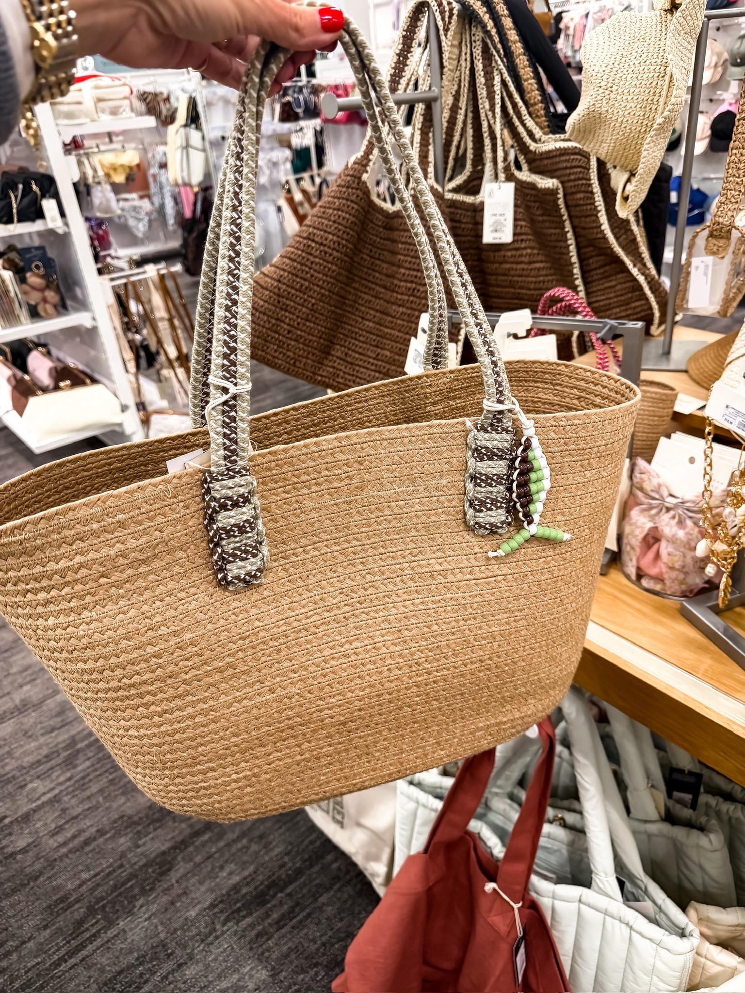 The perfect summer tote 🤎 Lightweight, roomy, and goes with literally everything. This is the kind of bag you’ll grab for beach days, errands, and travel all season long

summer bag, beach tote, straw bag, vacation style, everyday carry, spring summer accessories, themominstyle 

#LTKSeasonal #LTKTravel #LTKSwim