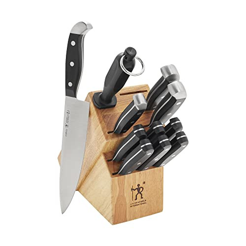 HENCKELS Premium Quality 12-Piece Statement Knife Set with Block, Razor-Sharp, German Engineered Informed by over 100 Years of Masterful Knife Making, Lightweight and Strong, Dishwasher Safe | Amazon (US)