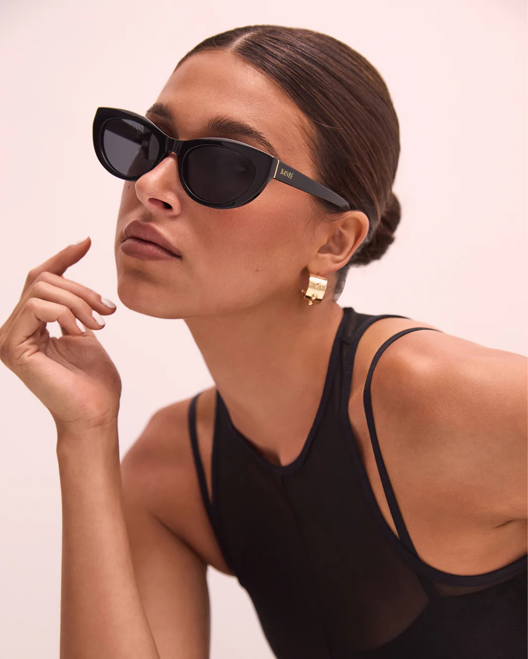 THE ESTELLA - BLACK-BLACK | Banbe Eyewear (US)