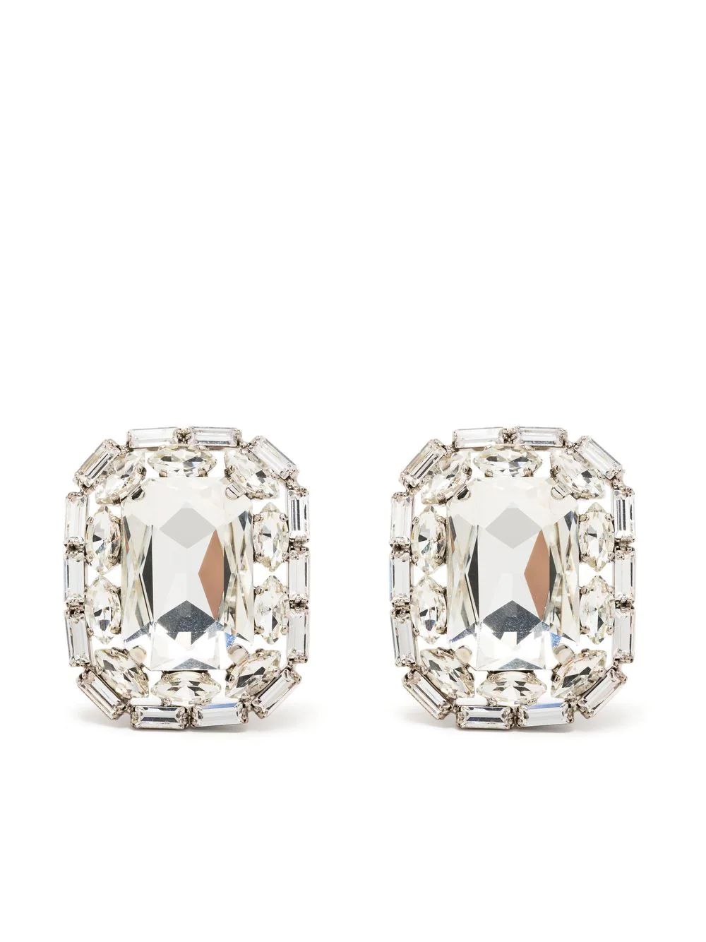 Alessandra Rich crystal-embellished Stud Earrings  - Farfetch | Farfetch Global