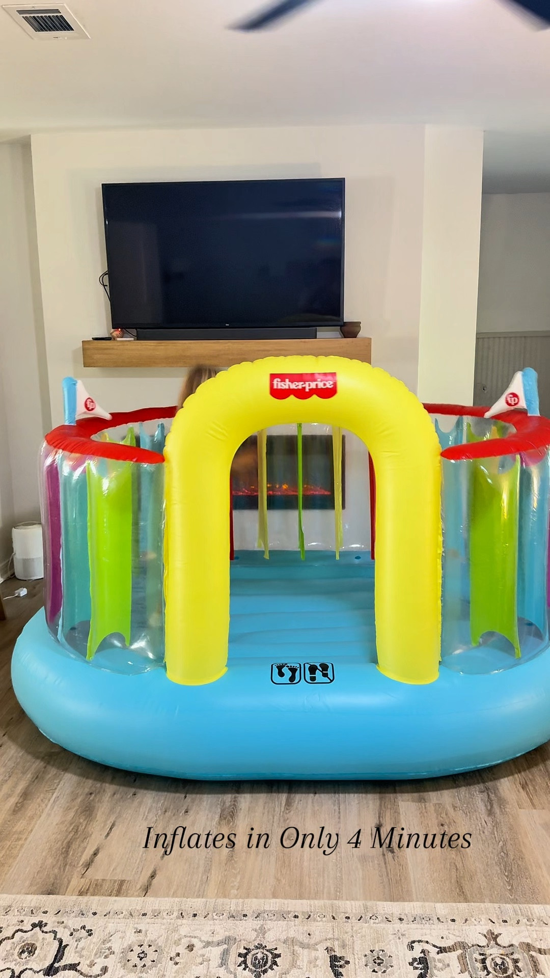 Fisher-Price Bestway Bouncetopia Multi-Color Child PVC Bouncer with Built-in Pump / toddler sensory play / toddler Christmas gift idea #toys #indoortoys #bouncer #toddler 

#LTKKids #LTKBaby #LTKFamily

#LTKGiftGuide #LTKHoliday #LTKKids
