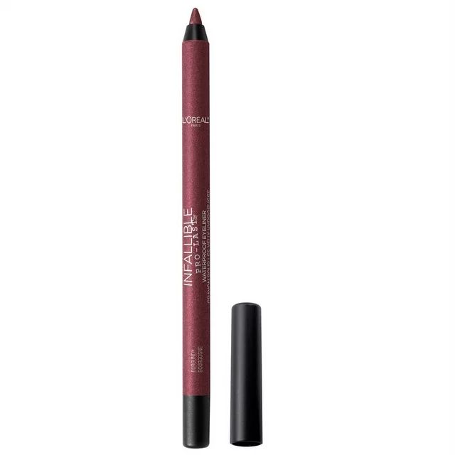 L'Oreal Paris Infallible Pro Last Waterproof Pencil Eyeliner, Burgundy | Walmart (US)