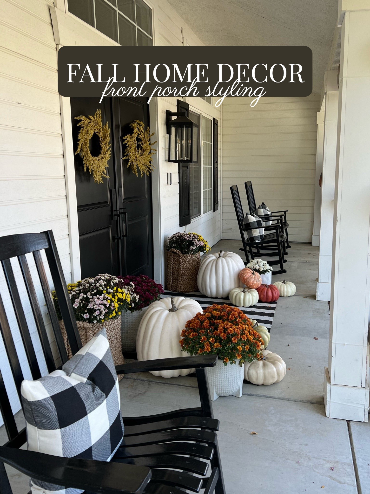 Fall Front Porch Decorations from a couple years ago🍂🎃 // some of my original items are out of stock, linked similar! I am in love with my front porch decor this season! 

home, home decor, home finds, front porch, front porch decor, front porch finds, fall, fall home, fall home styling, Britt Horton, mom of 3, California

#LTKFindsUnder100 #LTKHome #LTKFindsUnder50