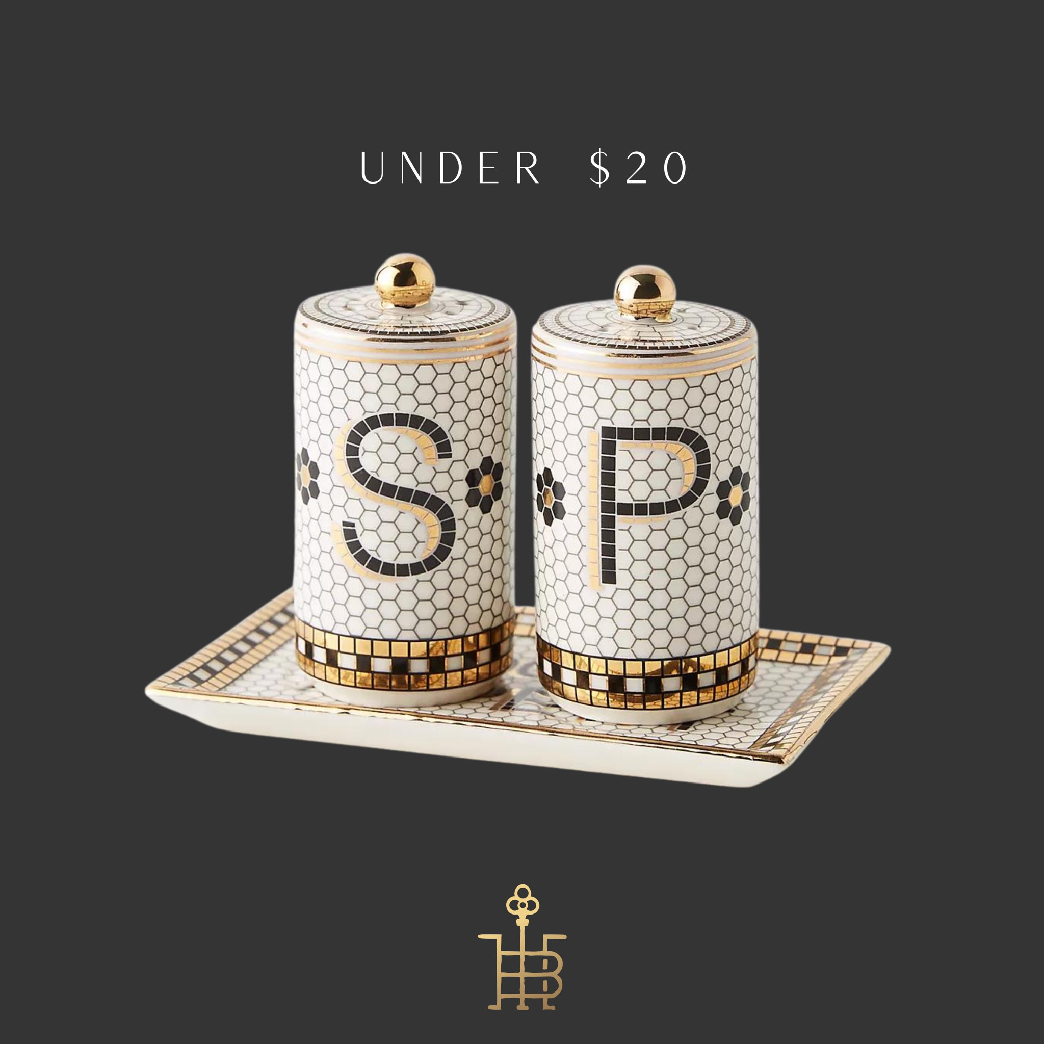 Bistro Tile Salt & Pepper Shakers curated on LTK