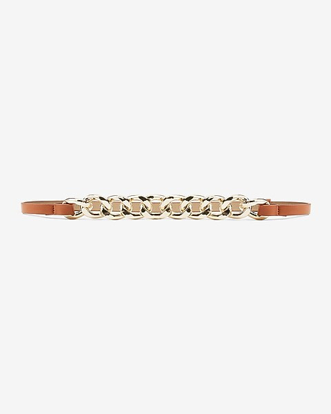 Skinny Chain Waist Belt | Express