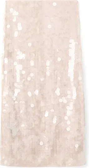MANGO Sequin Paillette Midi Skirt | Nordstrom | Nordstrom