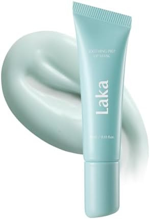 Laka Soothing Prep Lip Mask, 10ml/0.33 fl.oz, Cooling Peel-Off Lip Mask, Jelly tip for Hygienic &... | Amazon (US)