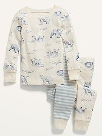 Unisex 3-Piece Pajama Set for Toddler &#x26; Baby | Old Navy (US)
