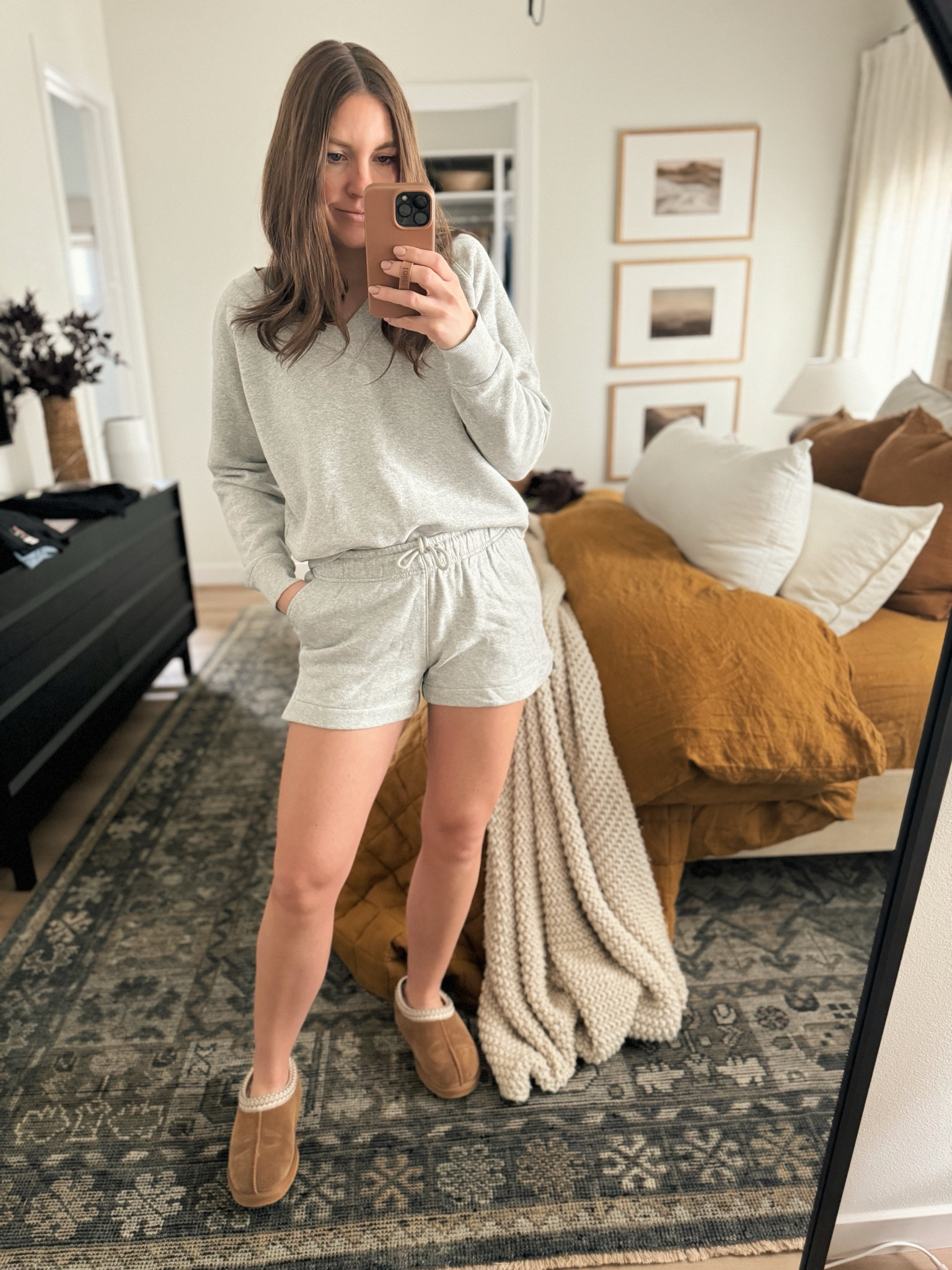 Cute lounge set from Target! Wearing a M in both. Comes in multiple colors! 

#LTKfindsunder50 #LTKstyletip #LTKmidsize