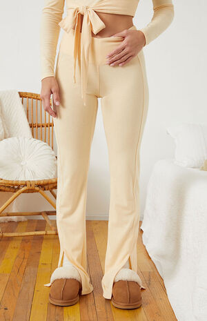 LA Hearts by PacSun Lounge Elise Split Flare Pants | PacSun