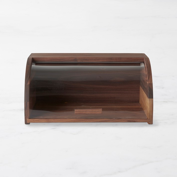 Williams Sonoma Walnut Bread Box | Williams-Sonoma