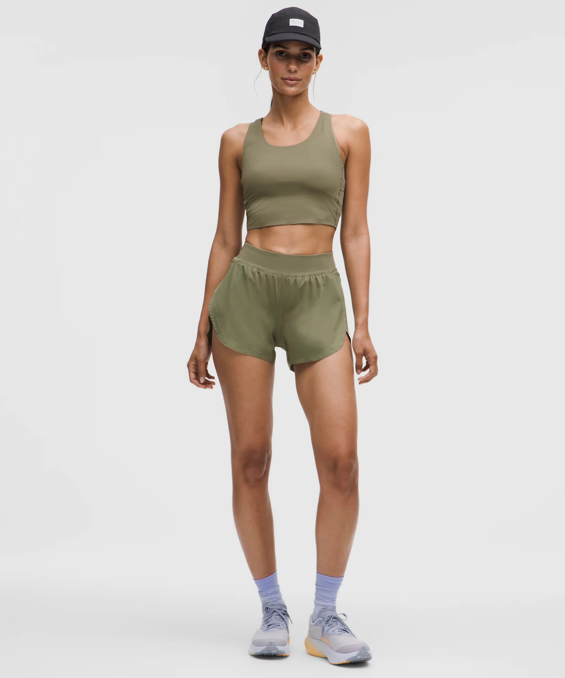 Fast and Free High-Rise Classic-Fit Split Short 3" | Lululemon (US)