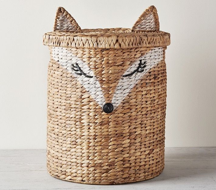 Fox Shaped Storage Basket | Pottery Barn Kids
