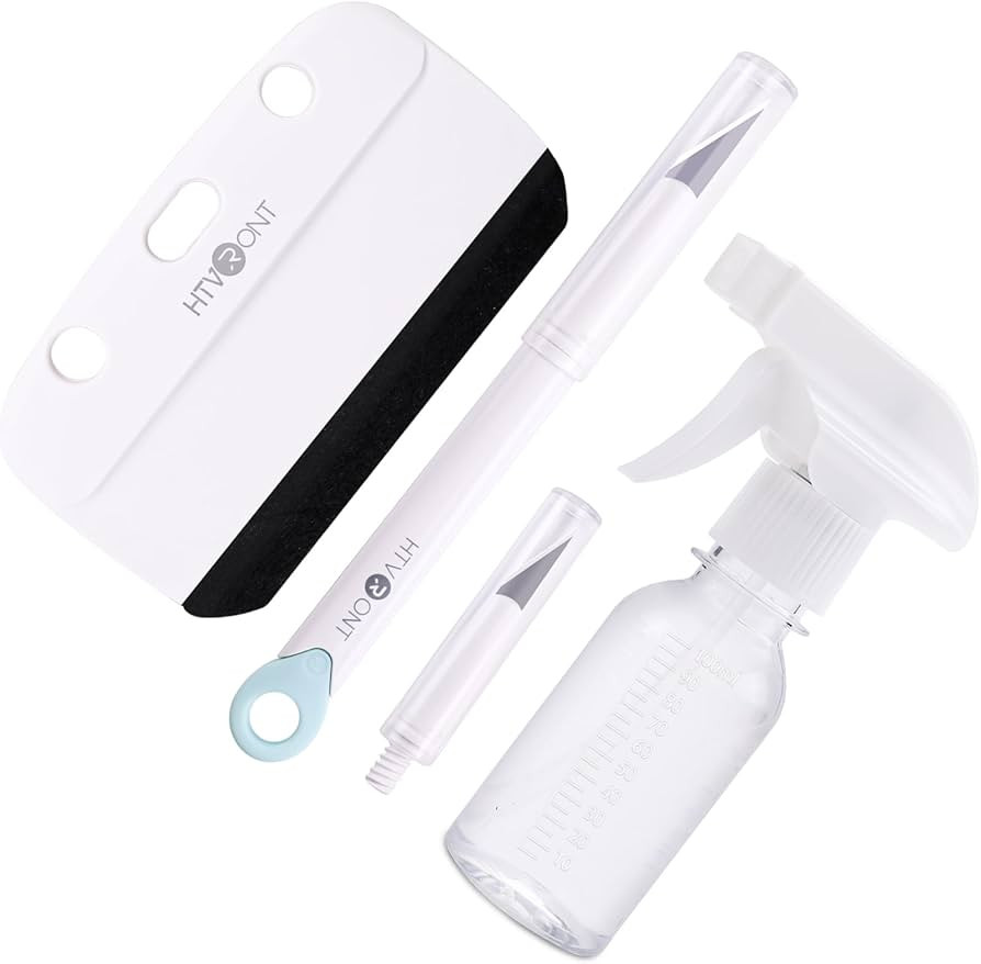 HTVRONT Window Film Kit - 4 Pcs Window Privacy Film Installation Tools, Easy to Apply Glass & Car... | Amazon (US)