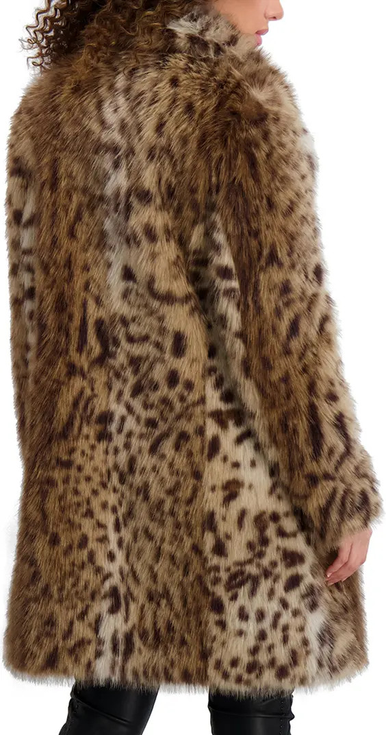 Leopard Spot Faux Fur Coat | Nordstrom