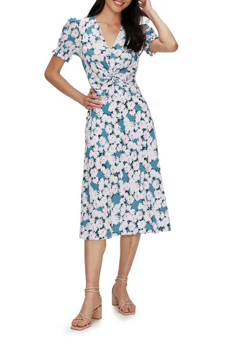 Diane von Furstenberg Anaba Floral Midi Dress | Nordstrom | Nordstrom