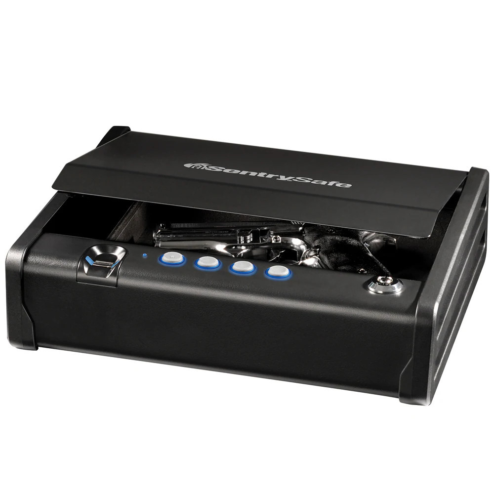 SentrySafe Quick Access 1 -Gun Biometric Lock Gun case one_size in Black | QAP1BE | Lowe's