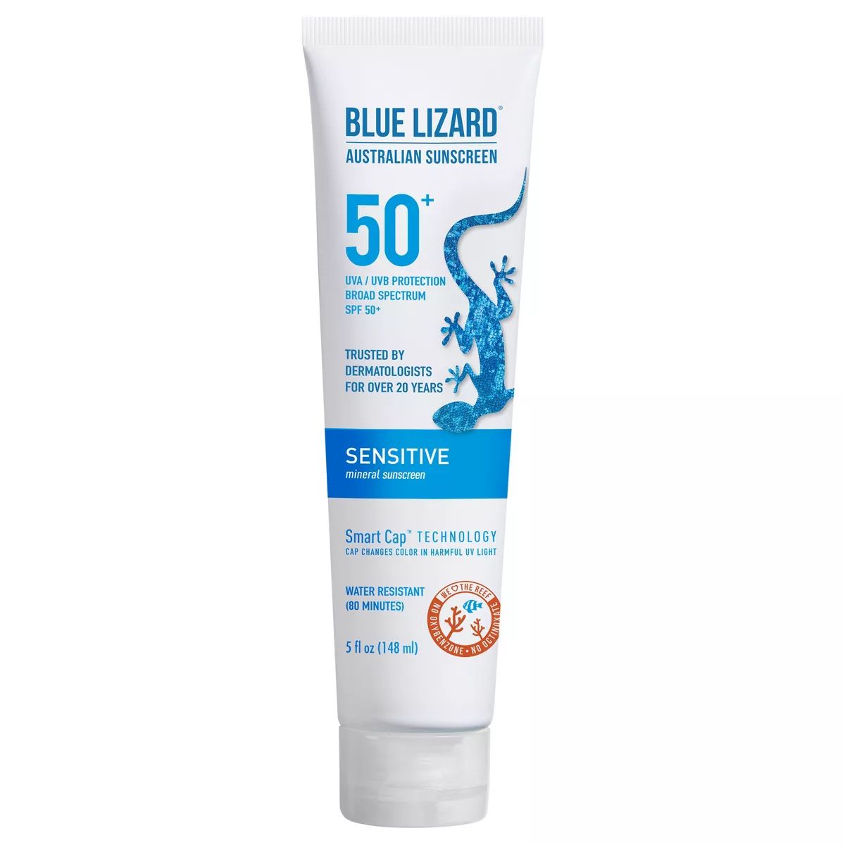 Blue Lizard Sensitive Mineral Sunscreen Lotion - SPF 50+ - 5 fl oz | Target