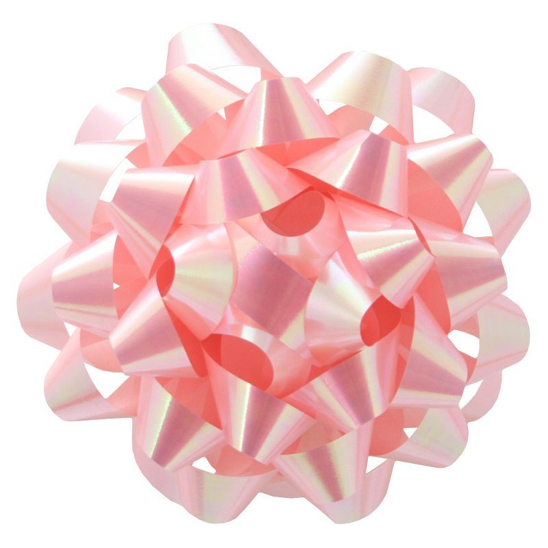 6" Large Shiny Light Pink Gift Bow - Spritz™ | Target