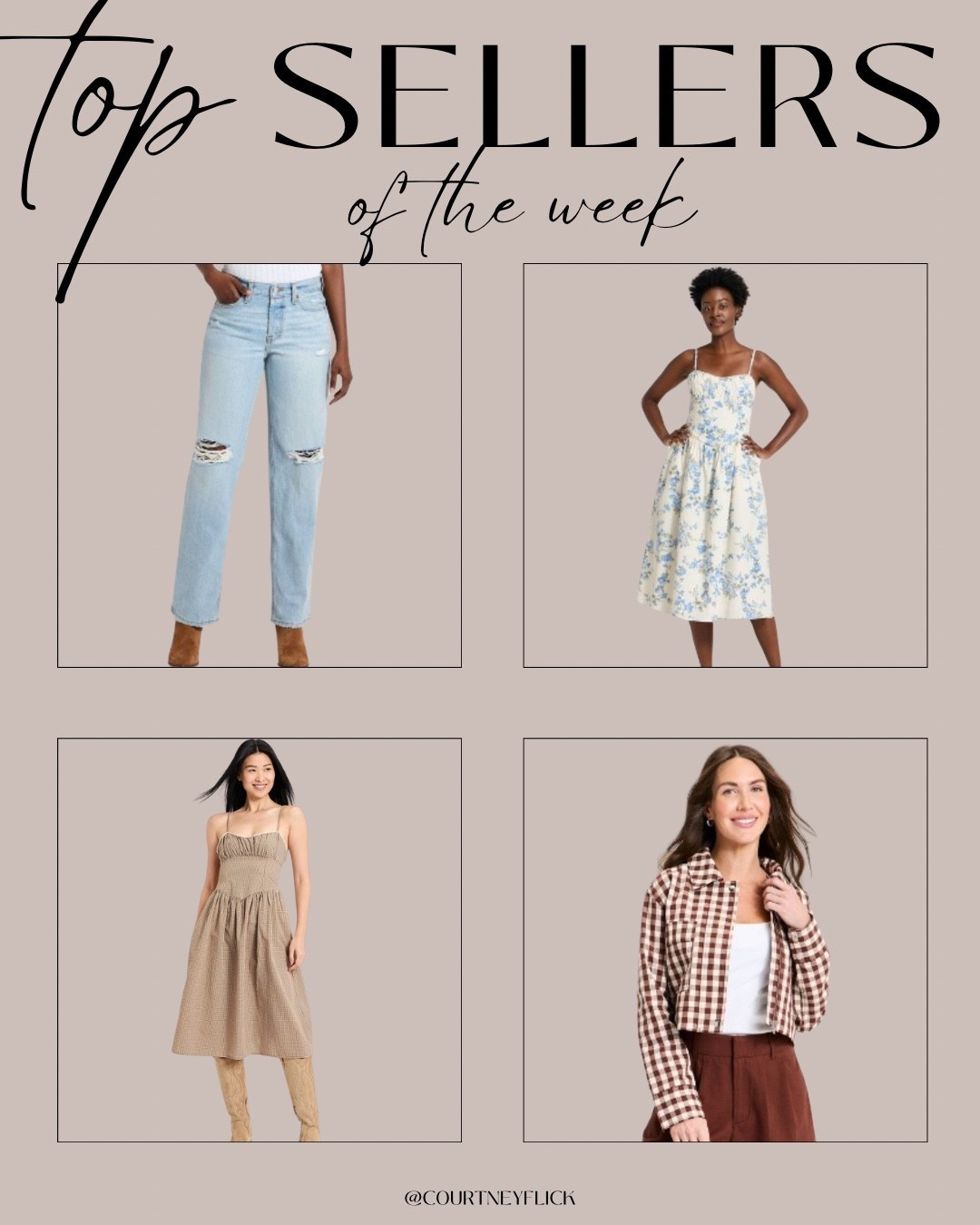 Last weeks top sellers!! All from Target!! 

Spring outfits, Easter dresses, Target, denim, Target circle deals, Target circle week

#LTKSeasonal #LTKSaleAlert #LTKootd