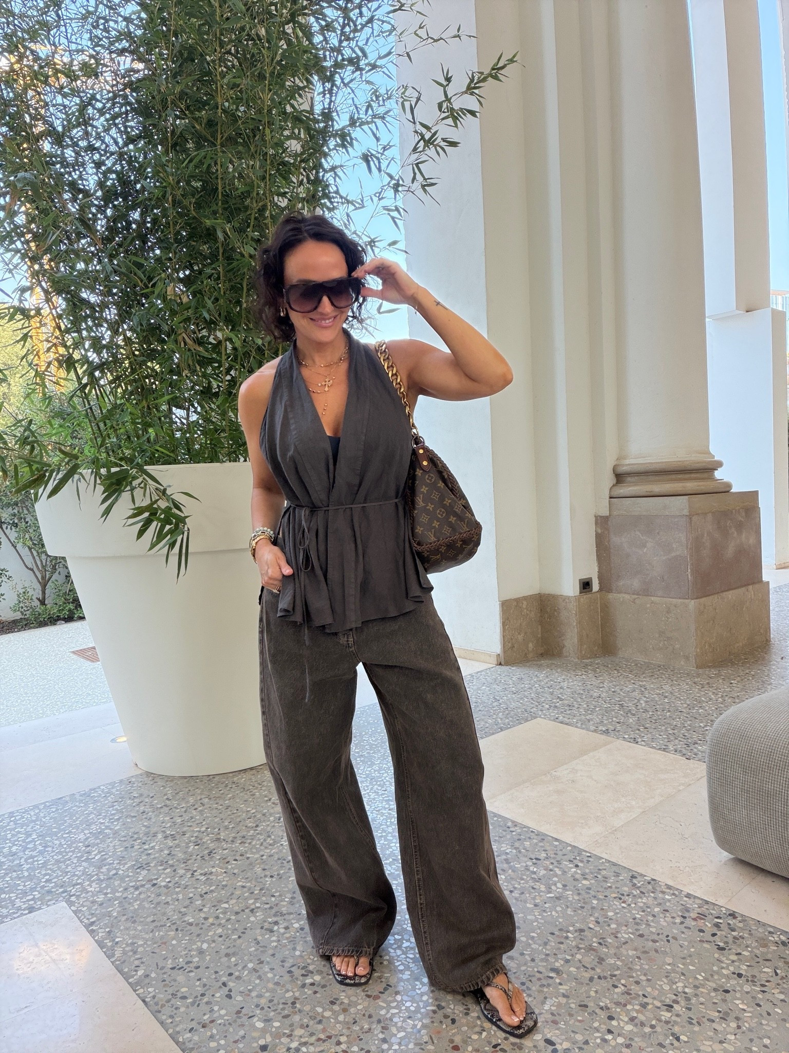 Day 1 in Milan with 4 hours of sleep in 48 hours and running in jet lag, but the fit still hit. 

4 barrel pants for oversddd

#LTKOver40 #LTKTravel #LTKootd