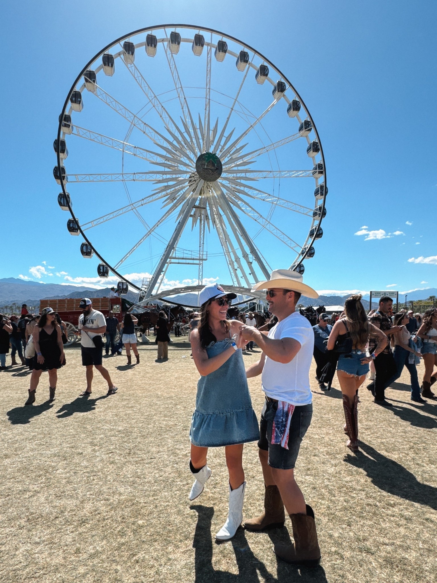 Coastal cowgirl outfits I wore to stagecoach 🤎

#LTKBeauty #LTKFamily #LTKFestival