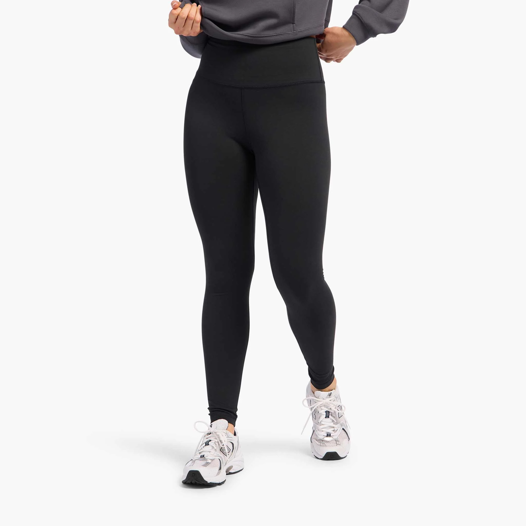 High-Waist Elevate Legging | Black | Nuuds US