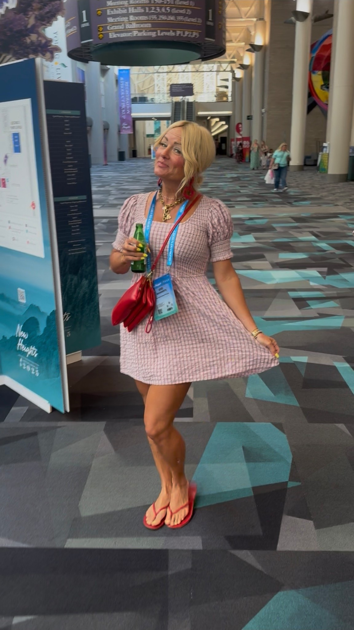 lavender gingham dress, tecovas dress, mini dress summer outfit, amazon red crossbody bag, red flip flops amazon, red earrings amazon, southern summer outfit, cute brunch outfit, gingham outfit ideas, red and lavender outfit, casual feminine style, weekend outfit ideas, LTK summer look, amazon fashion finds, affordable summer outfit, LTK dress outfit, southern charm outfit

 

 #LTKSeasonal #LTKOver40 #LTKStyleTip