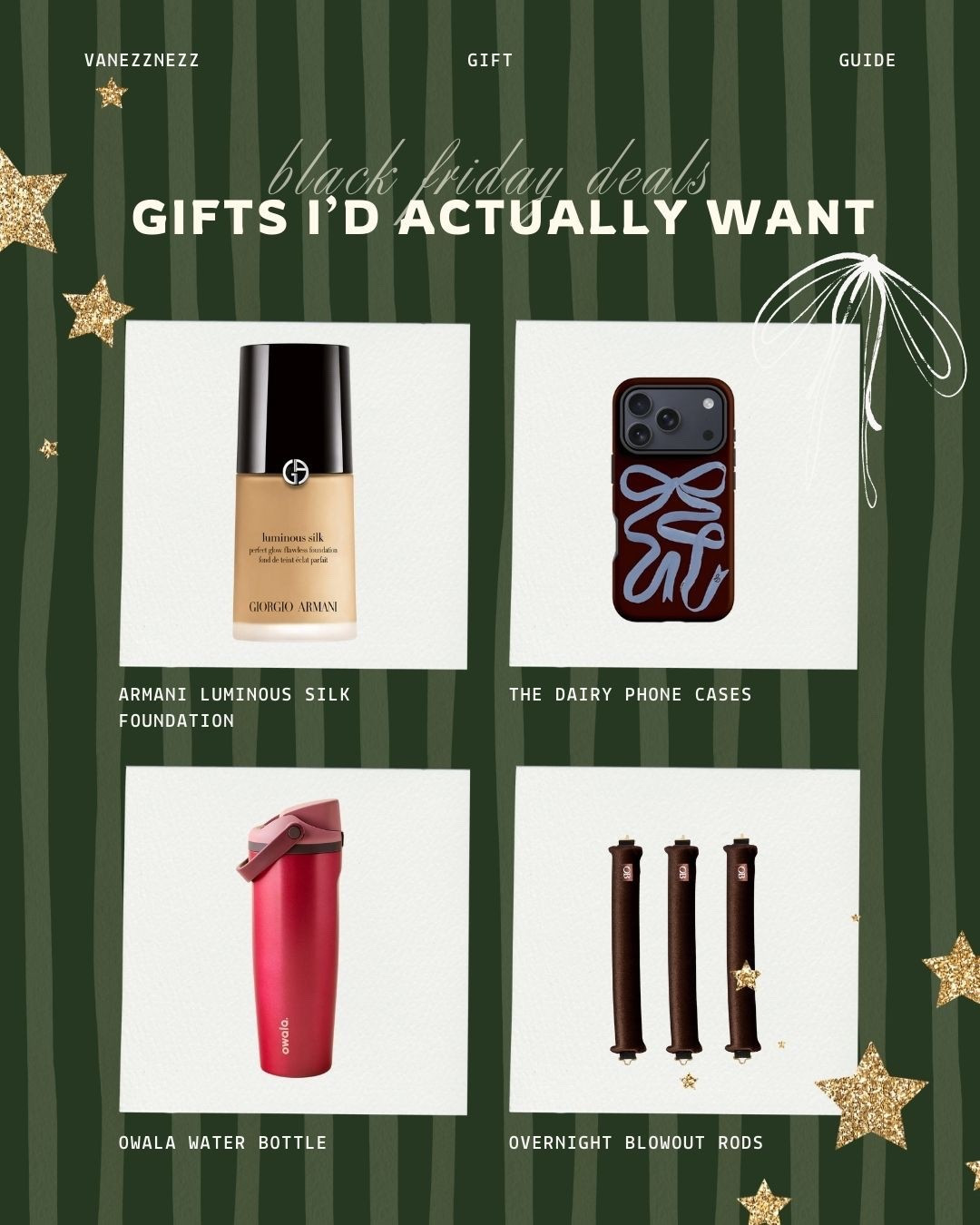 Gift Guide: Gifts I’d want

#LTKHoliday #LTKGiftGuide #LTKSeasonal
