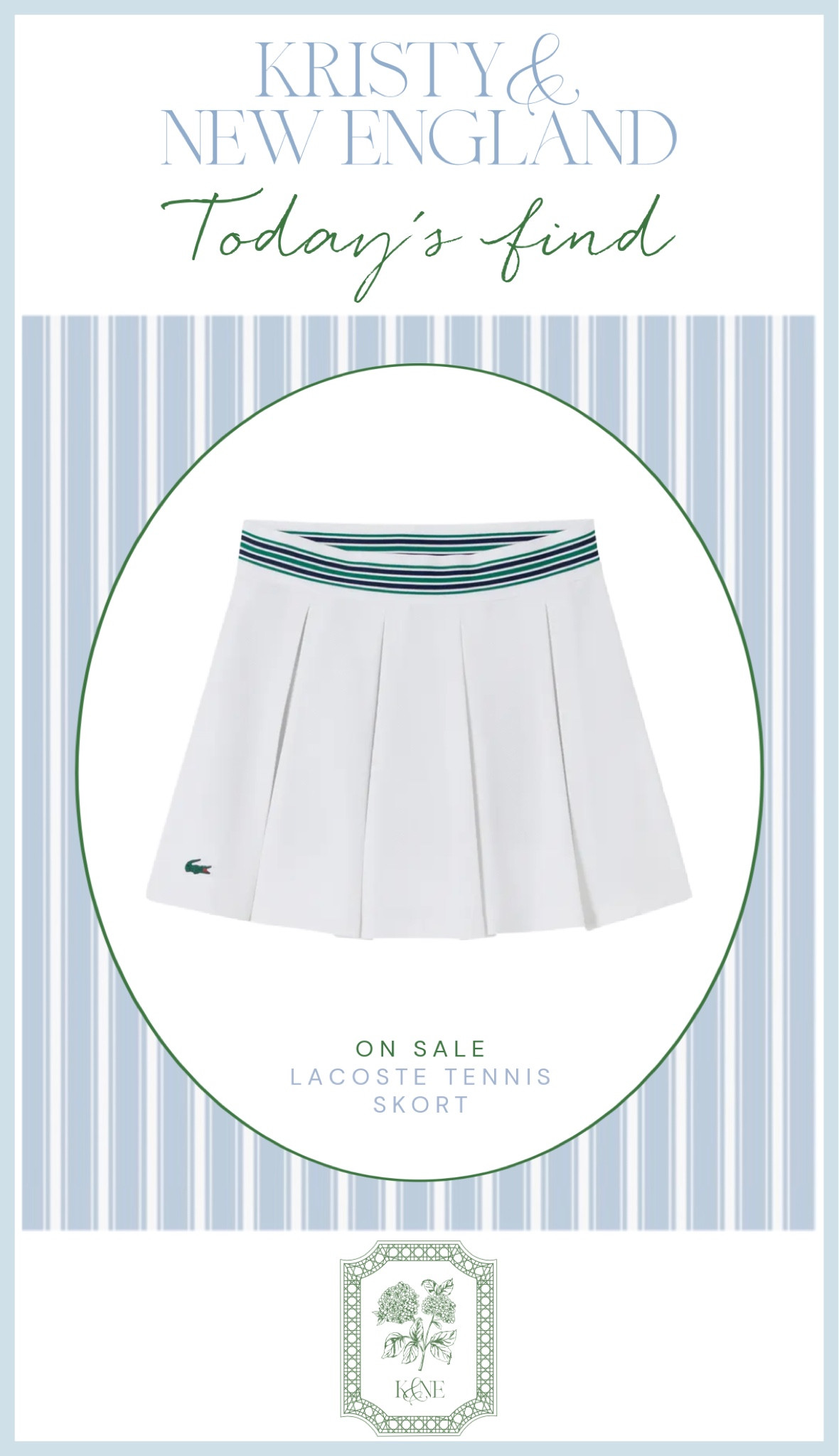 On sale now: Lacoste tennis skirt 

#LTKover40 #LTKActive #LTKGiftGuide