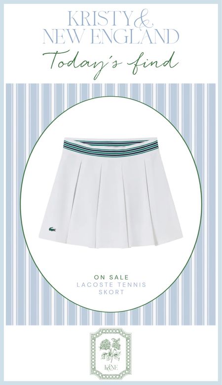 On sale now: Lacoste tennis skirt 

#LTKover40 #LTKActive #LTKGiftGuide