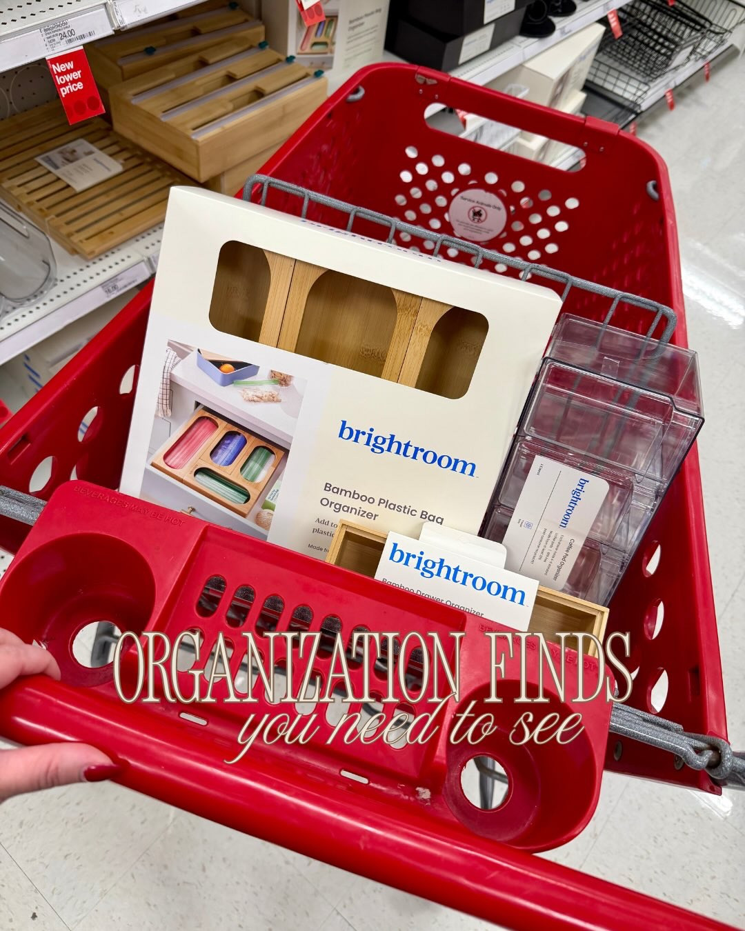 Brightroom finds you need to get organized in 2026 👏🏼 say SHOP below for the 🔗

All these new organization finds are making me want to organize my ENTIRE PLACE!!! Which find is your fav? I love the bottle organizers, pod organizers, and cabinet extender!

#targetfinds #targethaul #targetmusthaves target fashion, target must haves, Target love, target lover, target finds, target haul, target must haves, #newattarget #organizationtips organization hacks