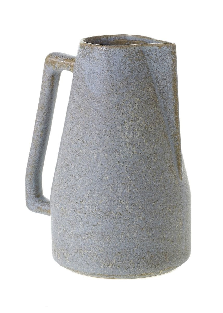 Farmhouse Decor Stoneware Pitcher Vase with Handle | Afloral (US)