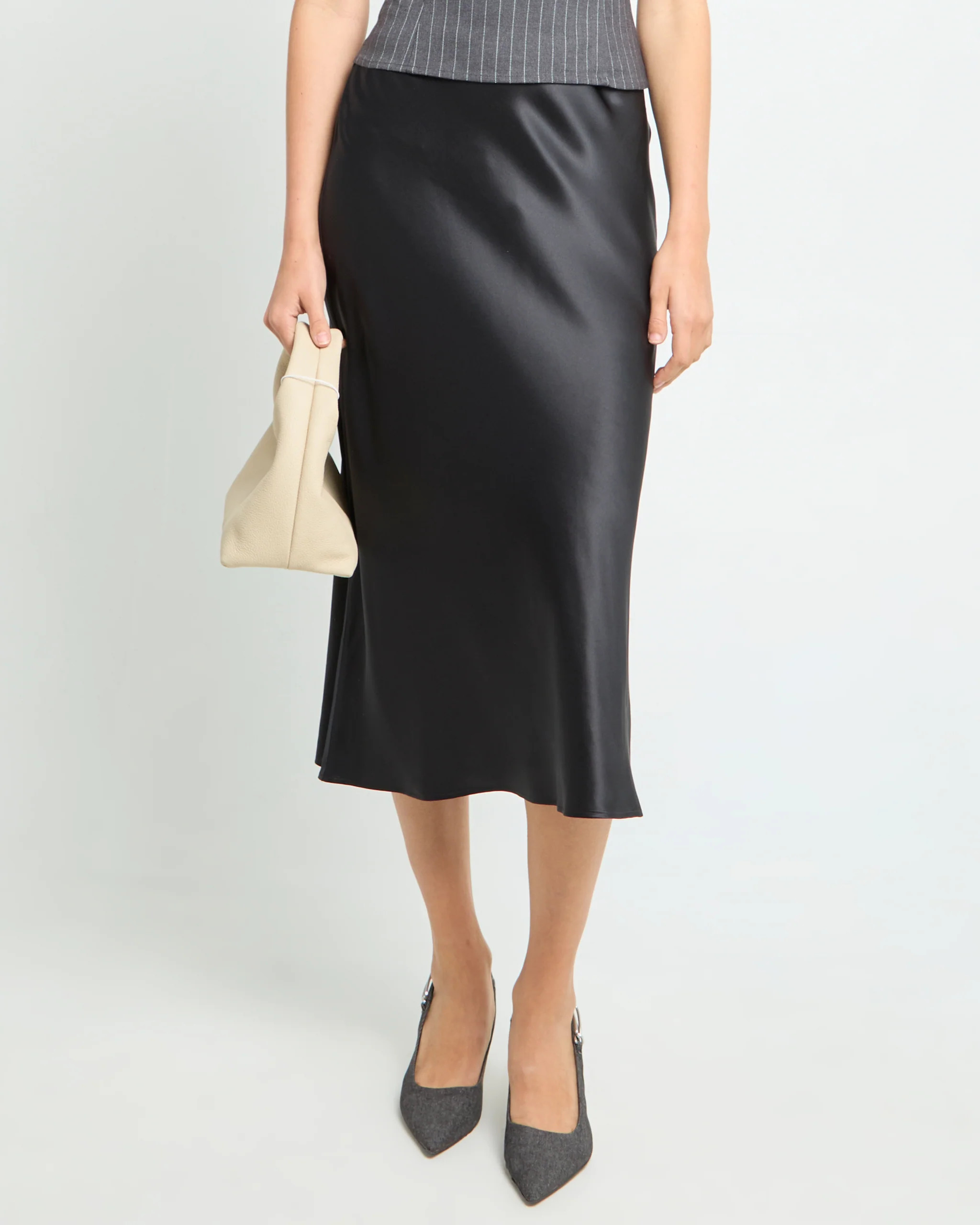 Alaia Silk Midi Skirt | Few Moda