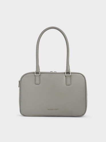 Sianna Bowling Bag
    
         - Grey | Charles & Keith UK
