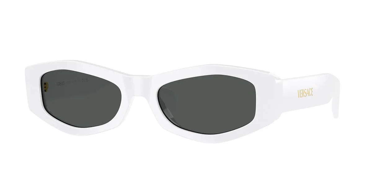 Versace VE4487 314/87 Women’s Sunglasses White Size 54 | SmartBuyGlasses Global